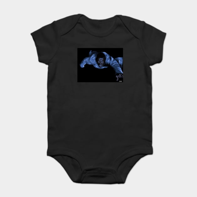 Get Out "Falling" Chris illustration (digital) Baby Bodysuit by StagArtStudios